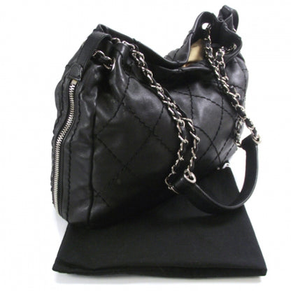 Chanel Lambskin Expandable Stitched Tote Black 3 of 14