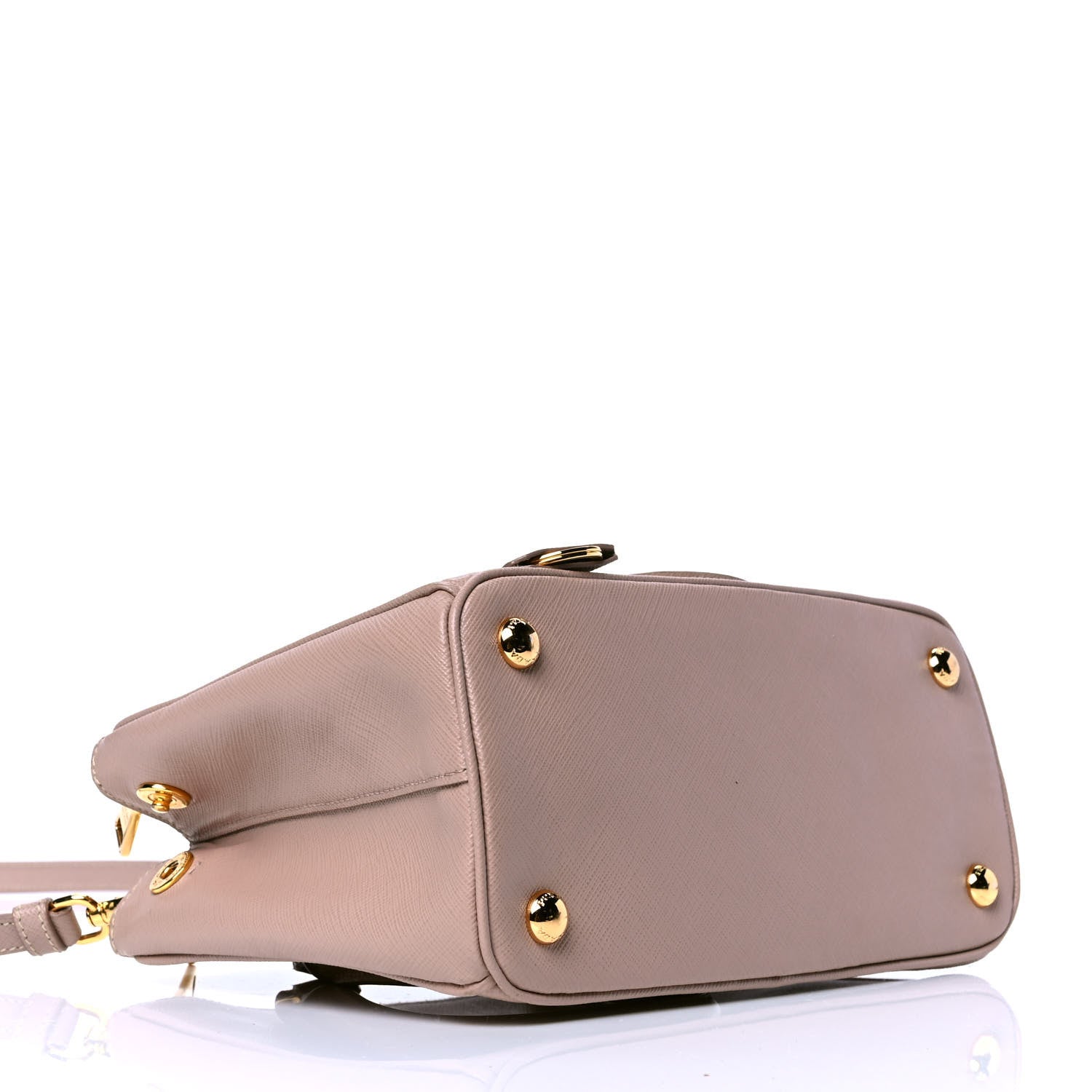 Prada Saffiano Mini Galleria Double Zip Tote Cammeo 3 of 7