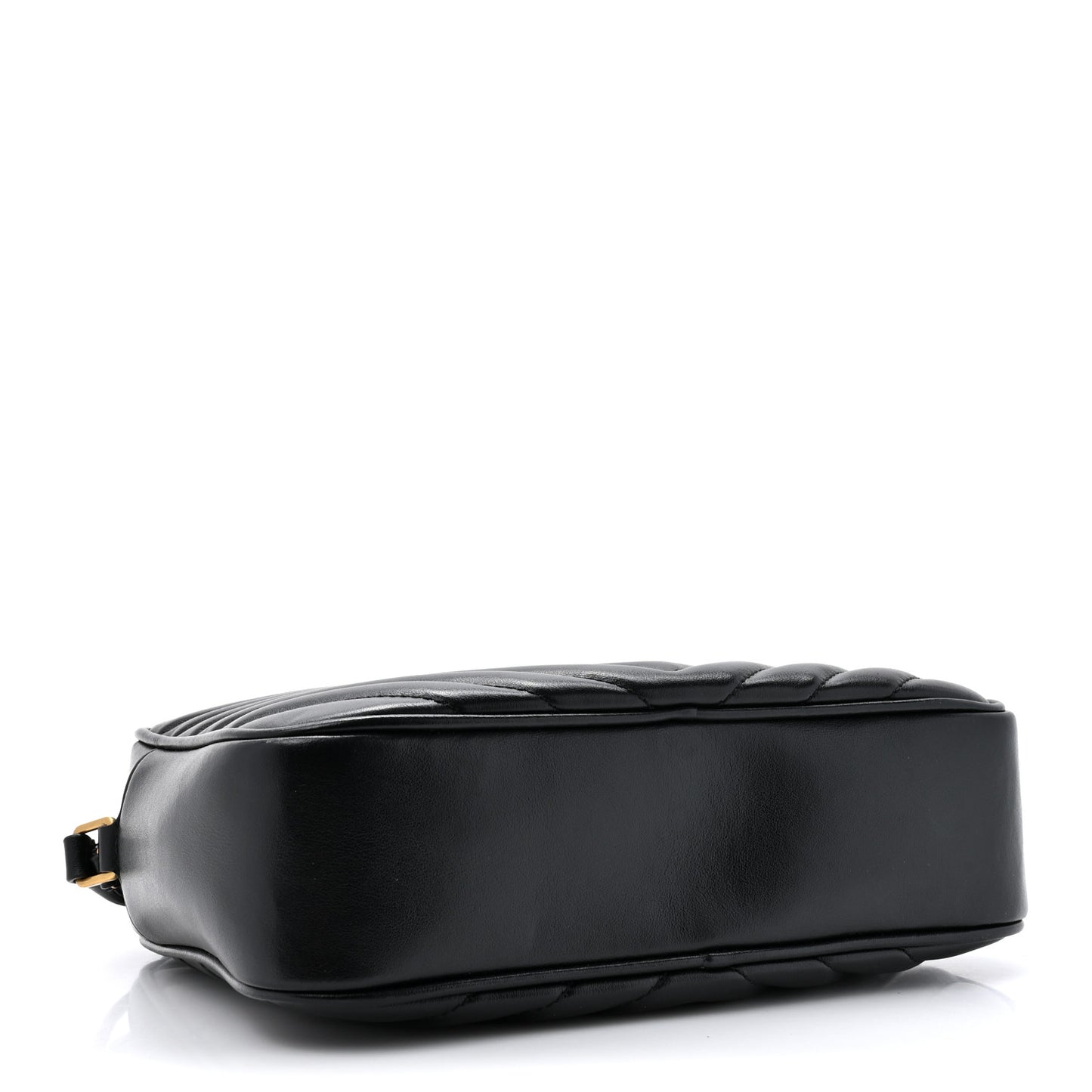 Calfskin Matelasse Monogram Lou Camera Bag Black