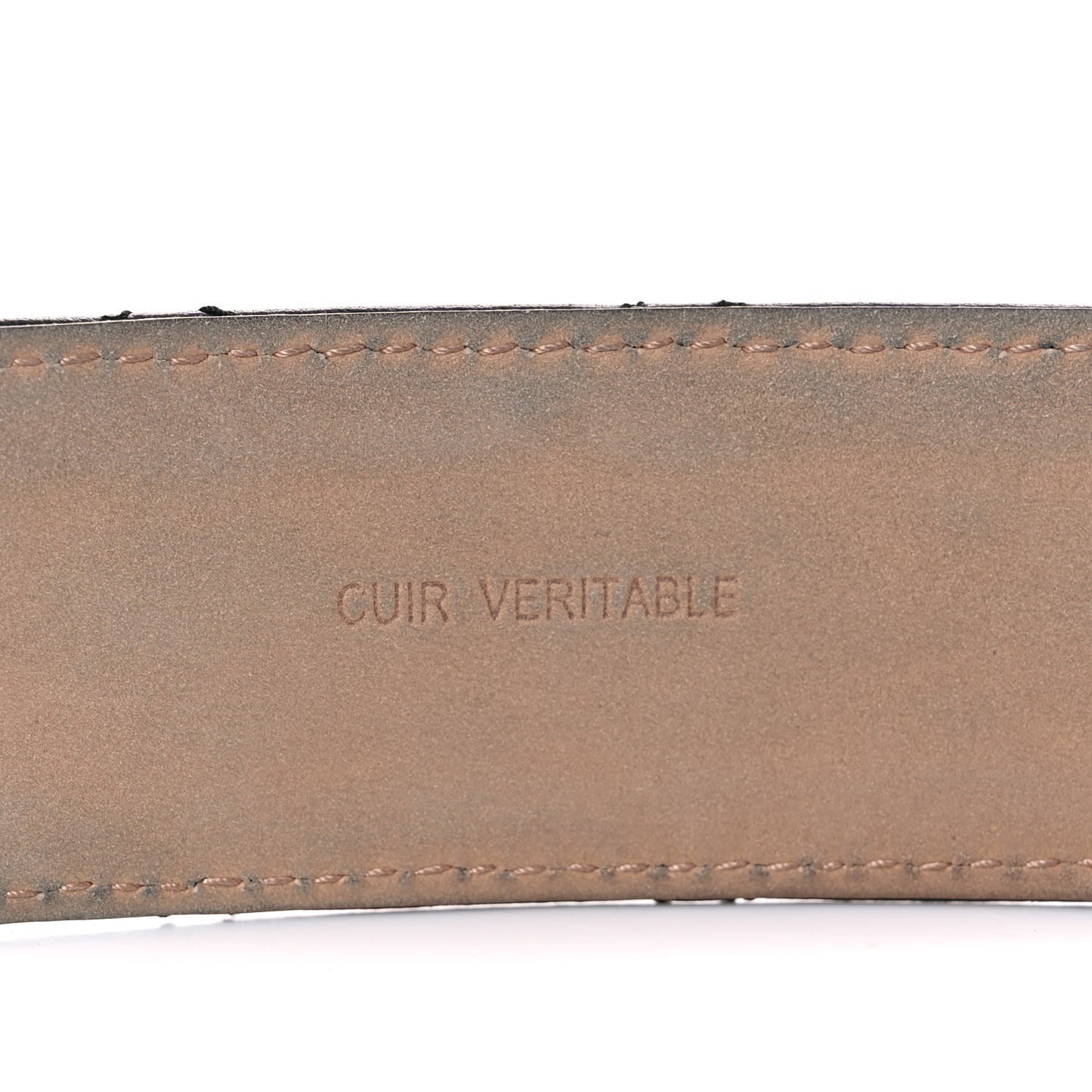 Lambskin Quilted CC Belt 80 32 Black