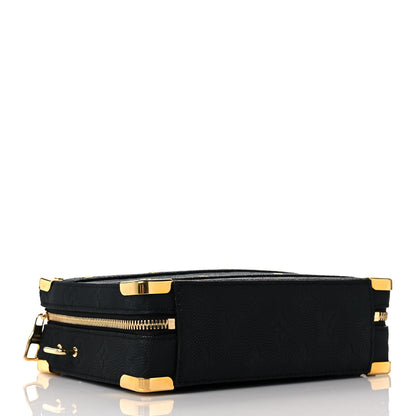 Louis Vuitton X NBA Grained Calfskin Monogram Handle Trunk Black 4 of 8
