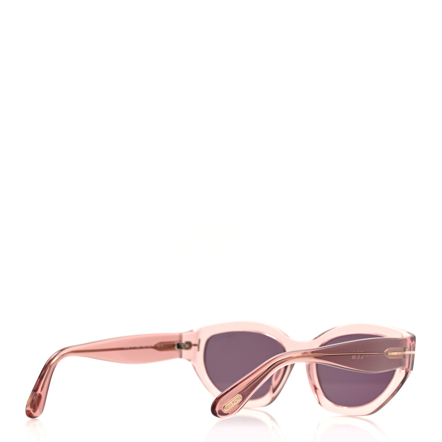 Tom Ford Acetate Penny Butterfly Sunglasses TF1086 Transparent Pink 3 of 9
