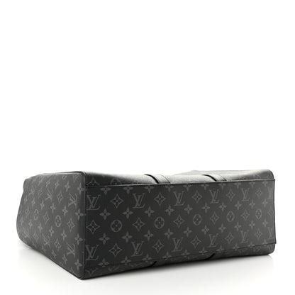 Louis Vuitton Monogram Eclipse Sac Plat Horizontal Zipper 4 of 9