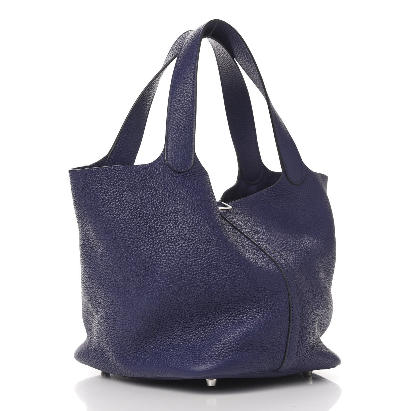 Taurillon Clemence Picotin Lock 18 PM Bleu Encre