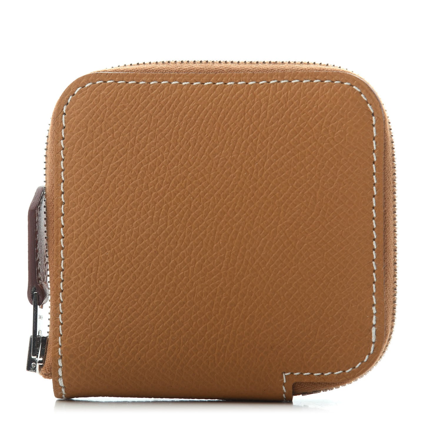 Epsom Silk'in Coin Purse Sesame