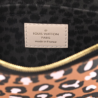 Louis Vuitton Monogram Giant Wild At Heart Neverfull MM Pochette Black 6 of 8