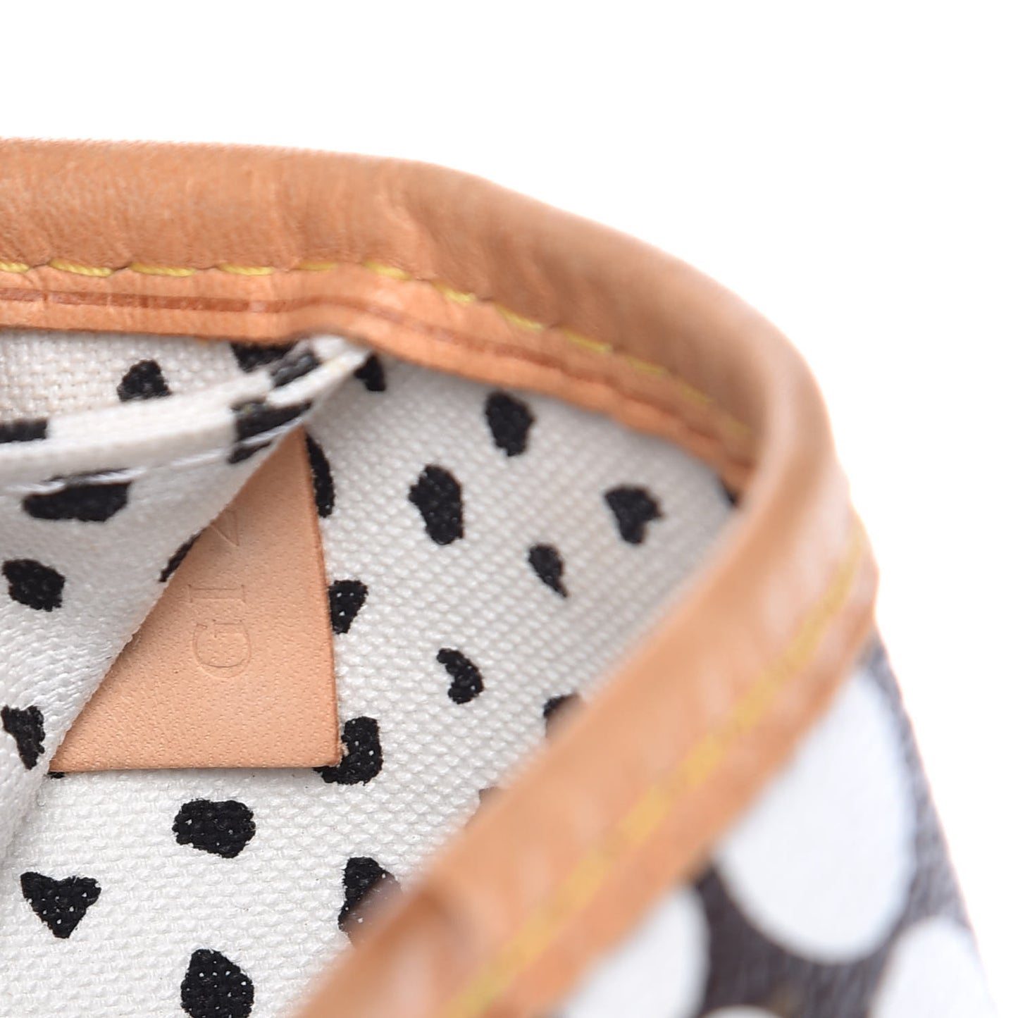 Monogram Kusama Waves Neverfull MM White