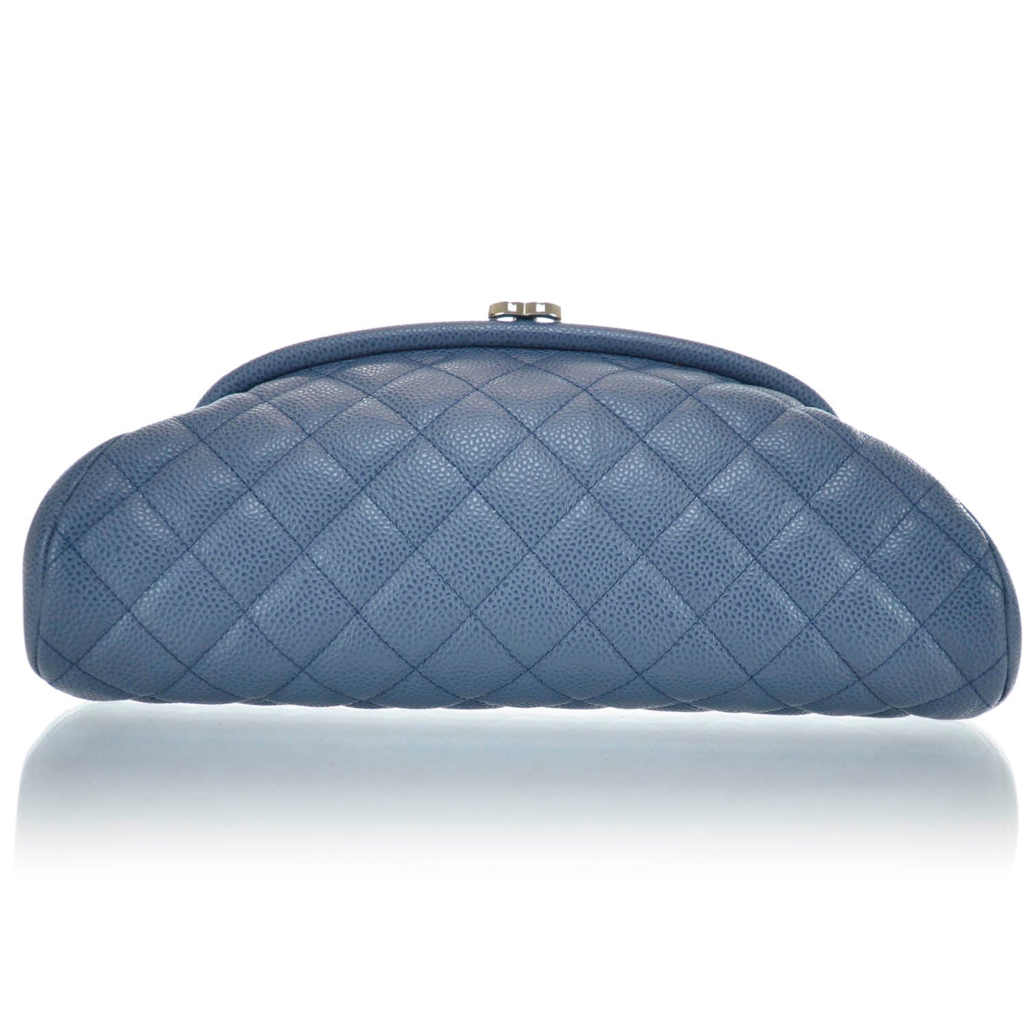 Chanel Caviar Quilted Timeless Clutch Blue 1 of 11