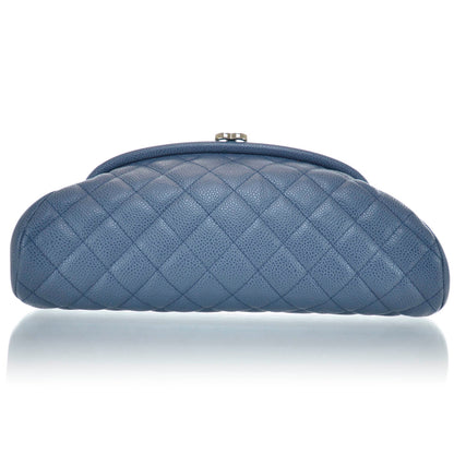 Chanel Caviar Quilted Timeless Clutch Blue 1 of 11
