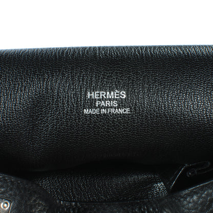 Hermes Taurillon Clemence Jypsiere 34 Black 7 of 9