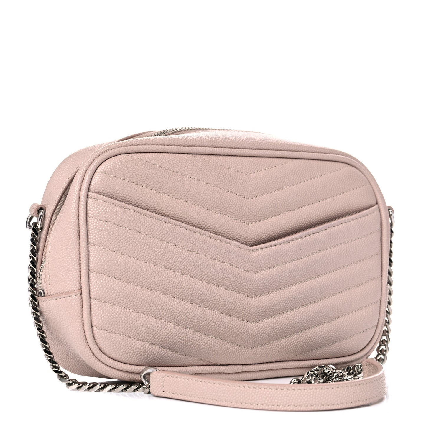 Grain De Poudre Matelasse Monogram Mini Lou Camera Bag Marble Pink
