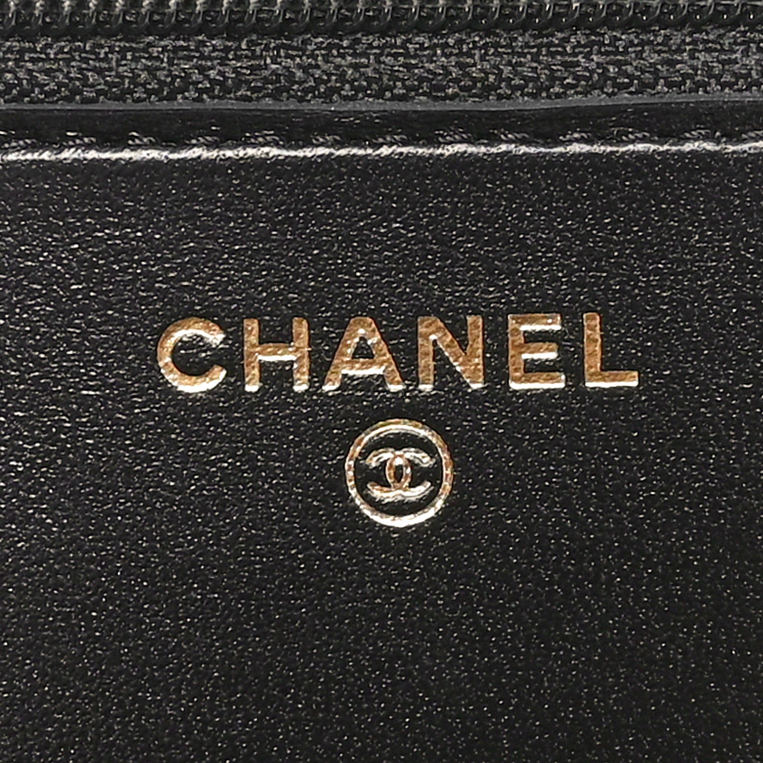 Chanel Lambskin Quilted Trendy CC Wallet On Chain WOC Black 6 of 12