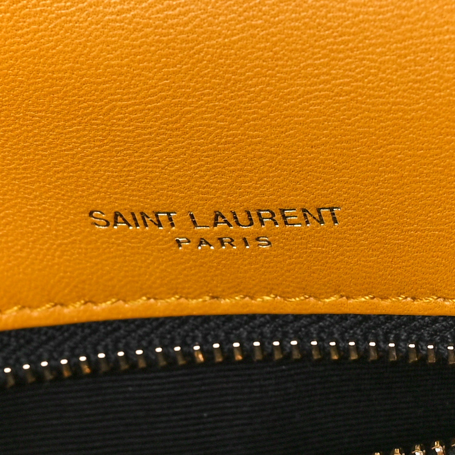Saint Laurent Lambskin Matelasse Monogram Medium Niki Chain Satchel Yellow 7 of 9