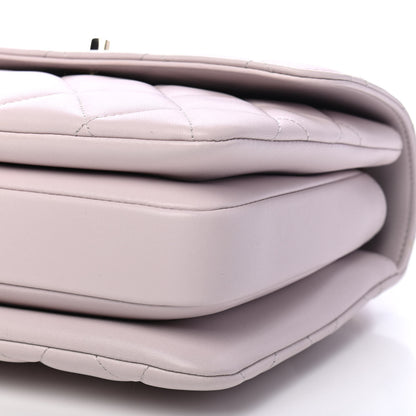 Chanel Lambskin Quilted Small Trendy CC Flap Dual Handle Bag Lilas Lilac 9 of 9