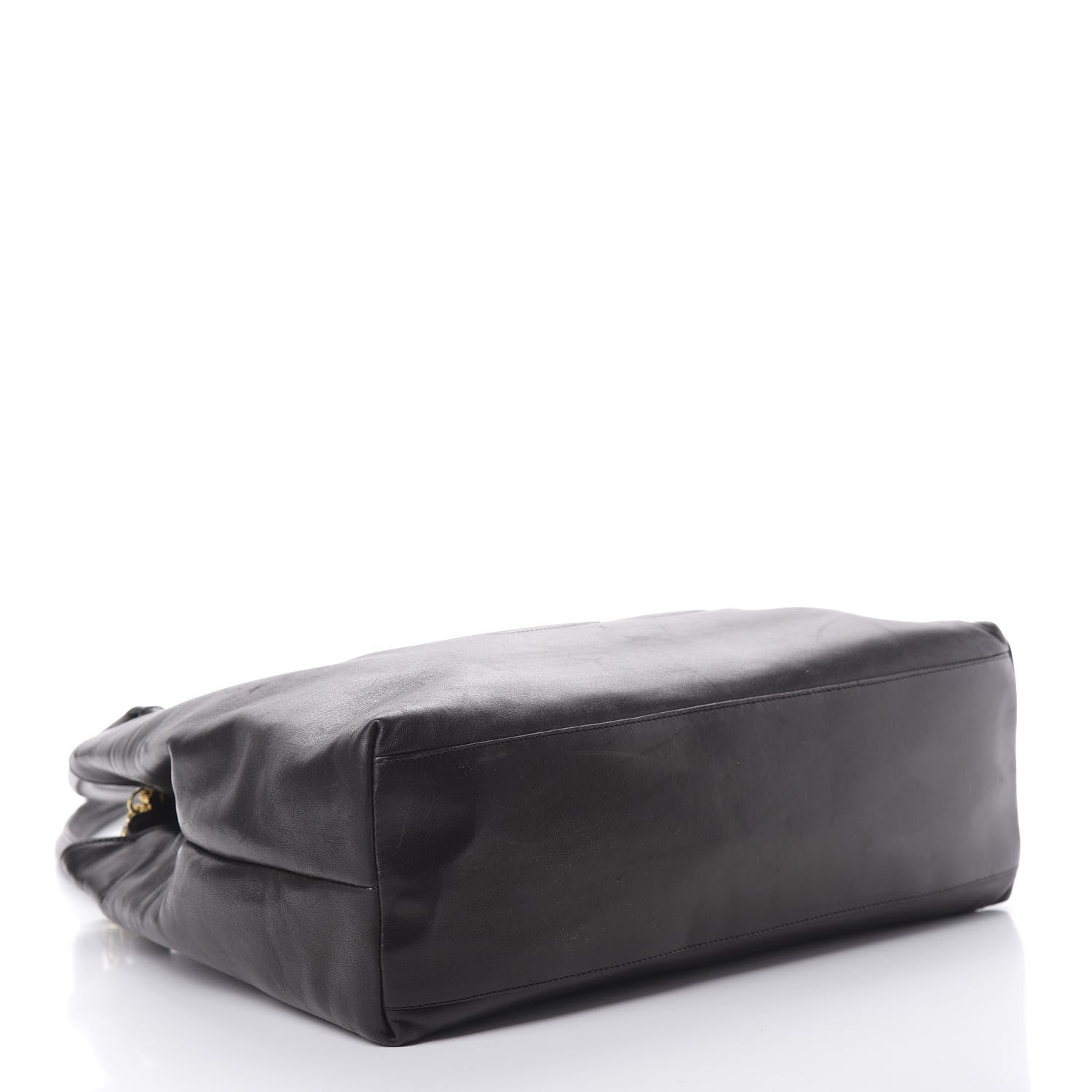 Chanel Lambskin CC Tote Black 4 of 18