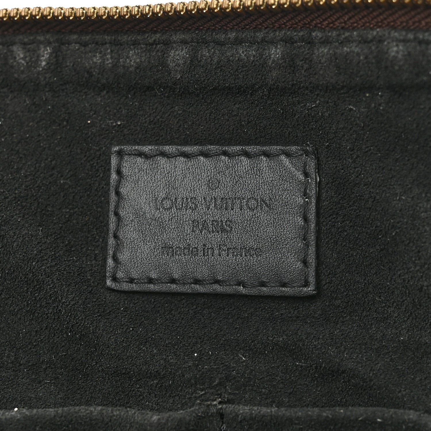 Louis Vuitton Monogram Flower Zipped Tote MM Black 8 of 22