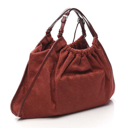 Gucci Monogram Hobo Red 3 of 12