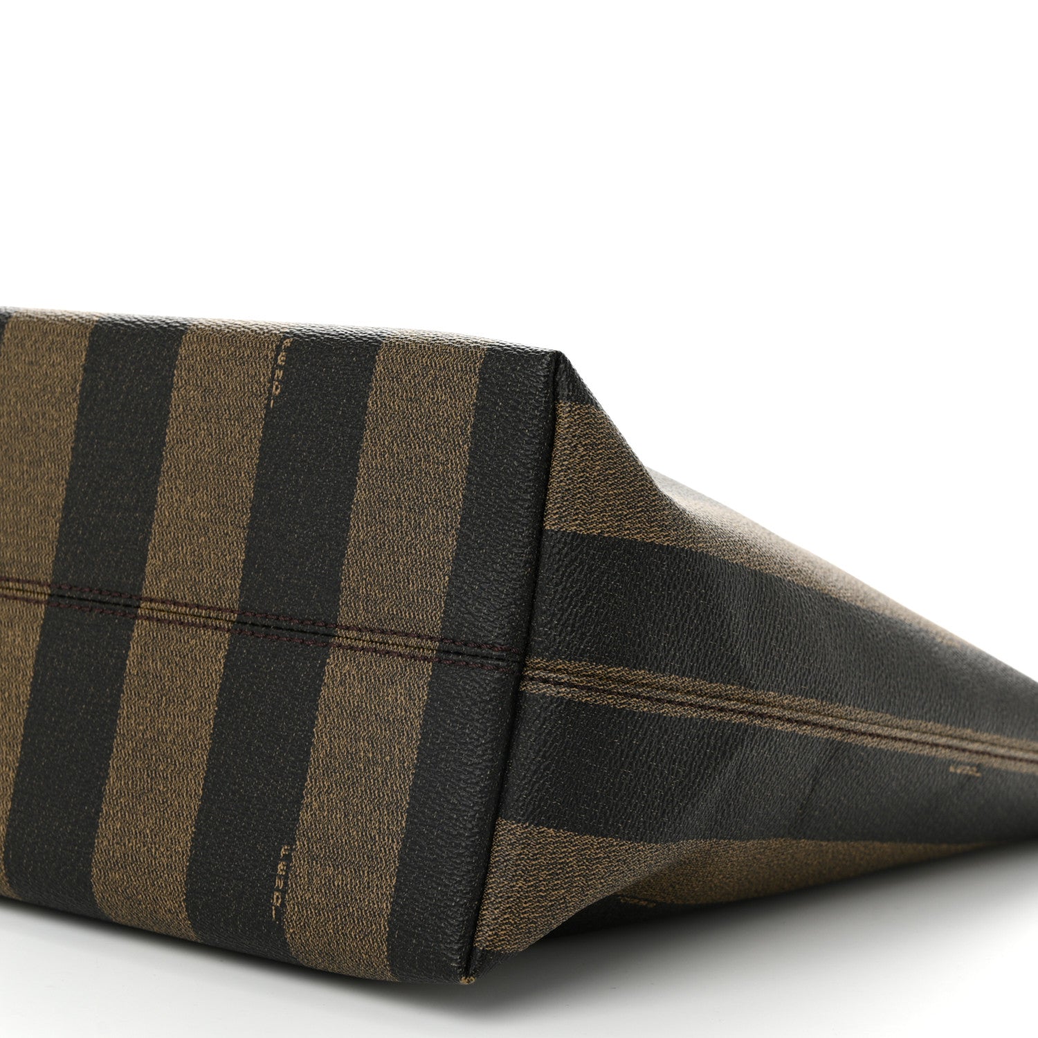 Fendi Pequin Spalmati Medium Roll Tote Tobacco Foresta 10 of 10