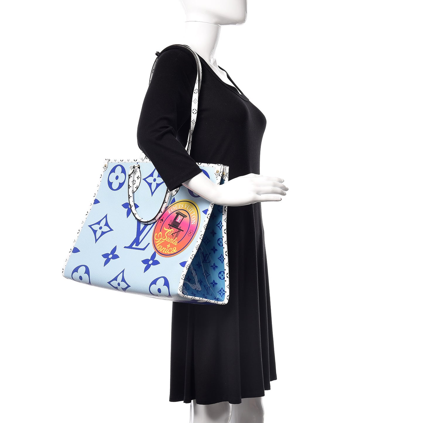 Monogram Giant Santa Monica Onthego Blue