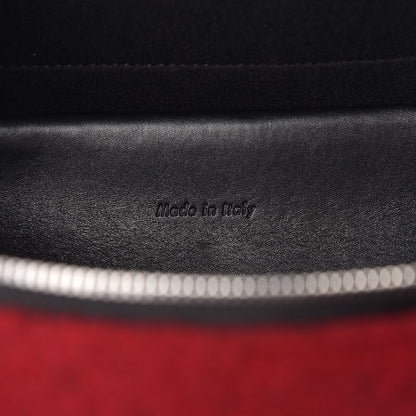 Celine Felt Smooth Calfskin Mini Belt Bag Red 13 of 14