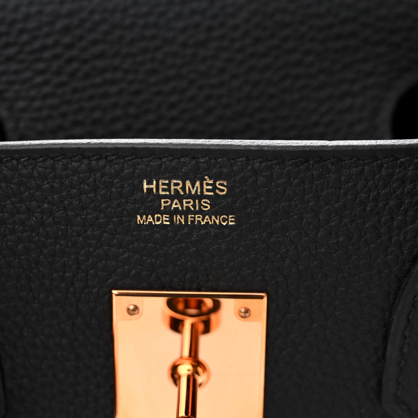 Togo Birkin 30 Black