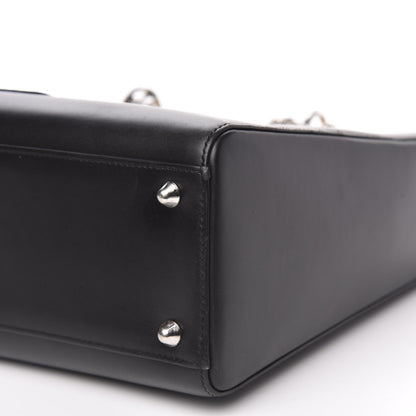 Christian Dior Smooth Calfskin Large Lucky Badges Lady Dior Black 9 of 13