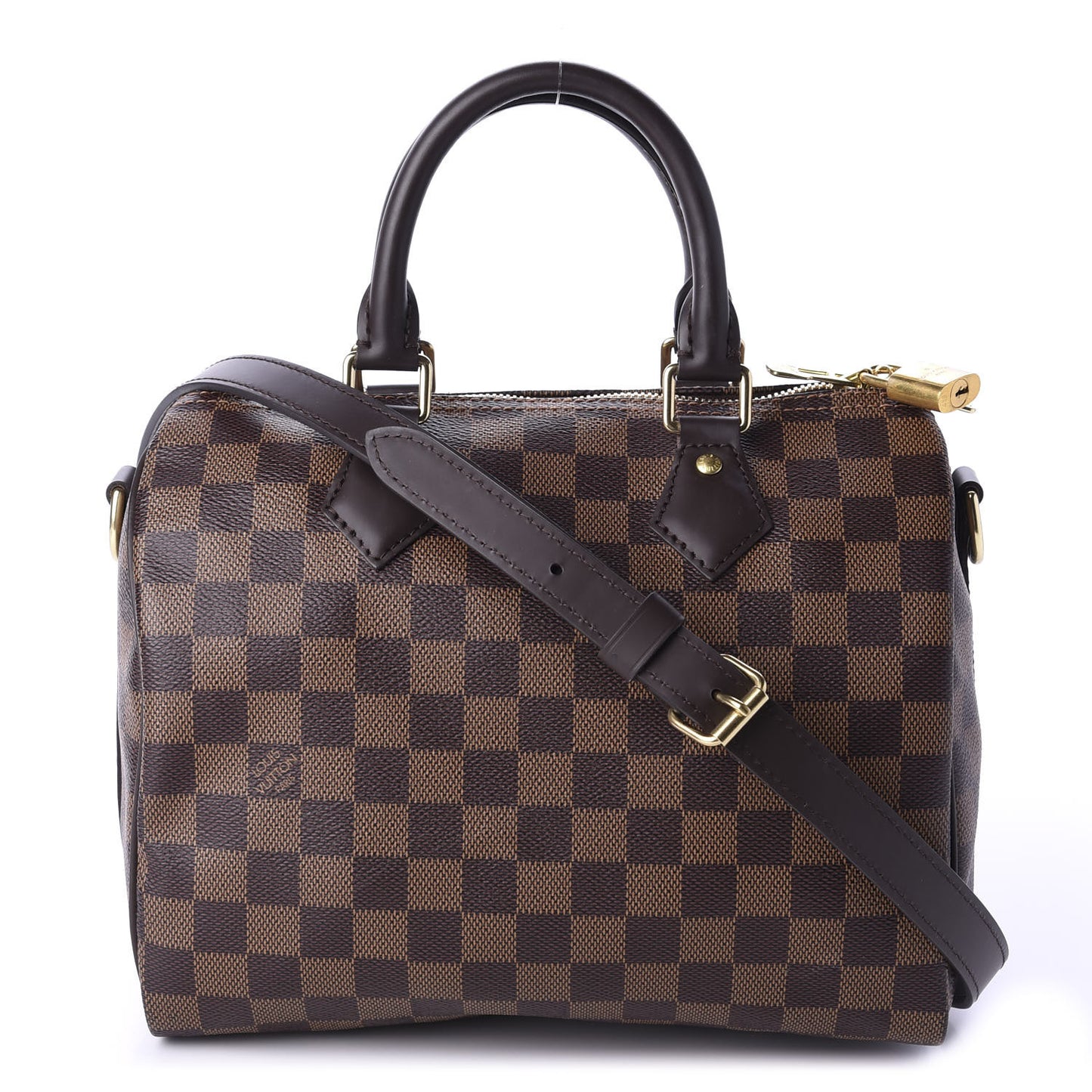 Damier Ebene Speedy Bandouliere 25