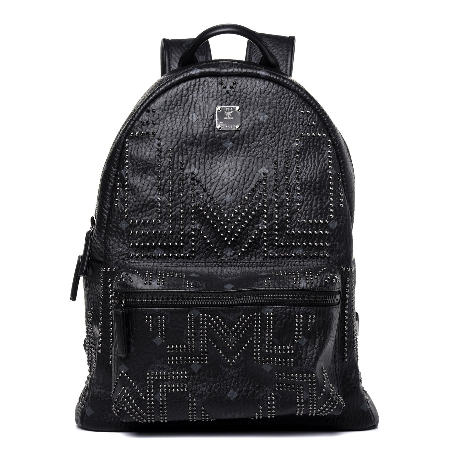 Visetos Studded Medium Stark Gunta Backpack Black