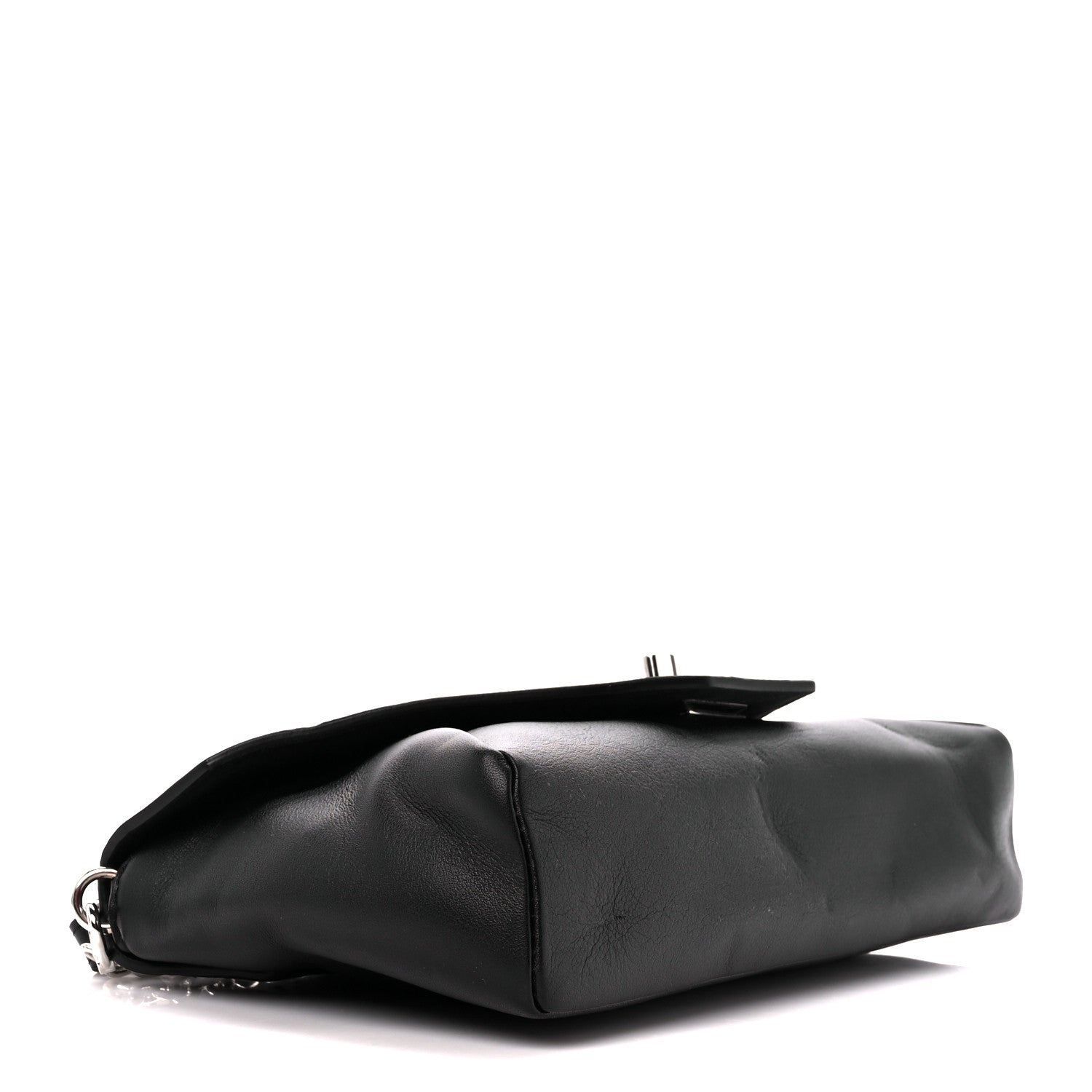 Louis Vuitton Calfskin Perforated Studded Love Note Black 4 of 10