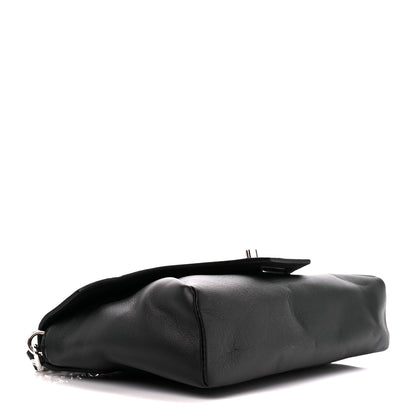 Louis Vuitton Calfskin Perforated Studded Love Note Black 4 of 10