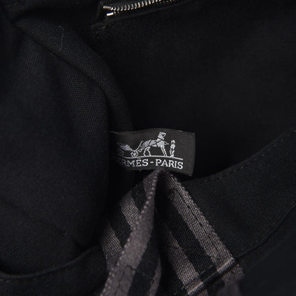 Hermes Canvas Fourre Tout MM Black 6 of 12