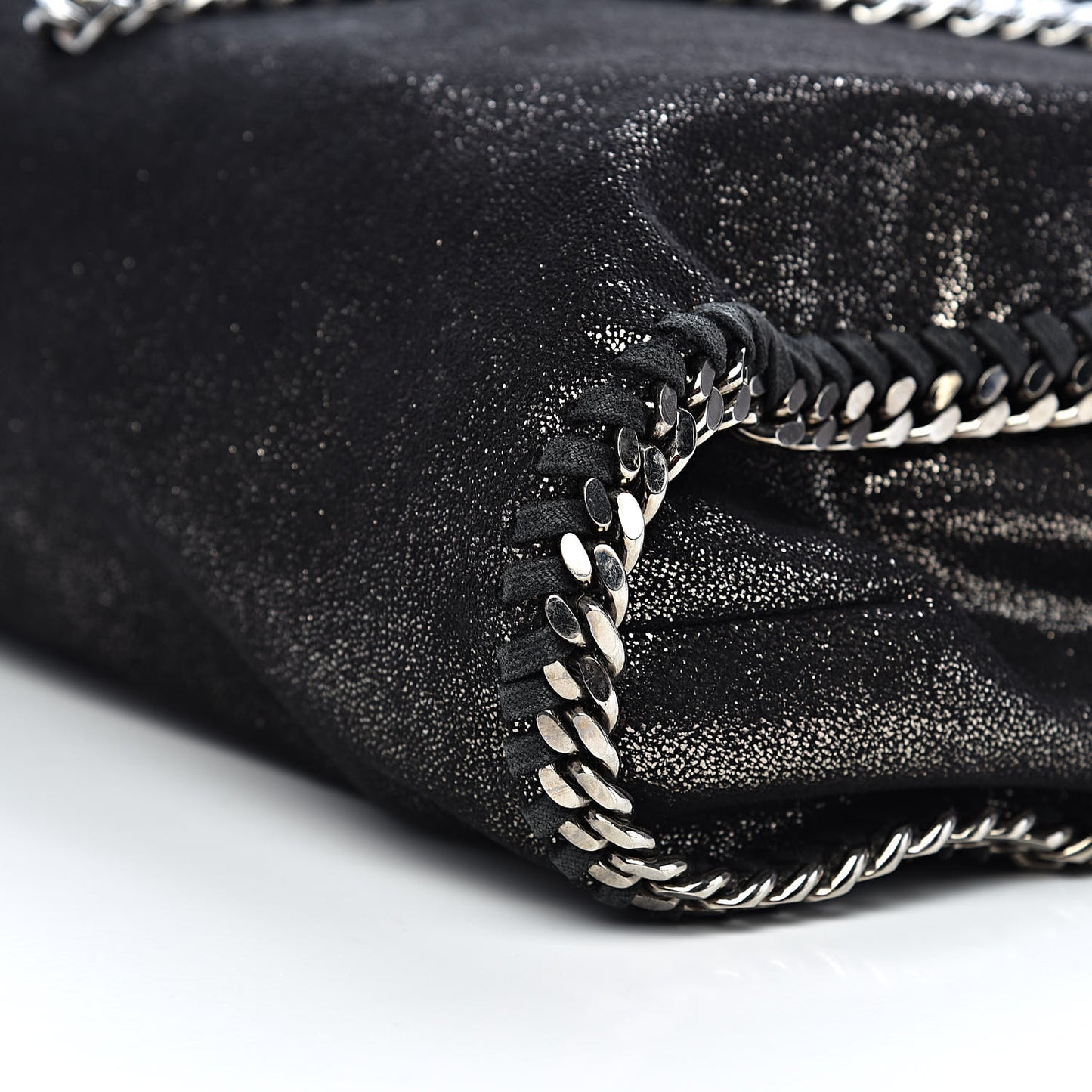 Shaggy Deer Big Falabella Tote Ruthenium