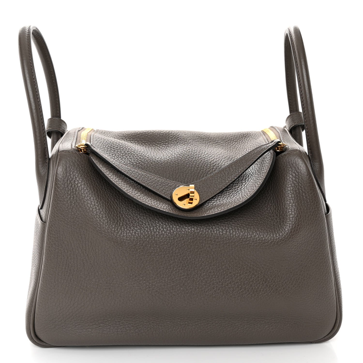 Hermes Taurillon Clemence Lindy 30 Etain 1 of 11
