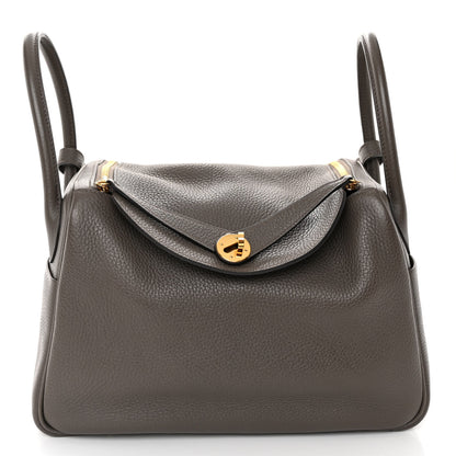 Hermes Taurillon Clemence Lindy 30 Etain 1 of 11