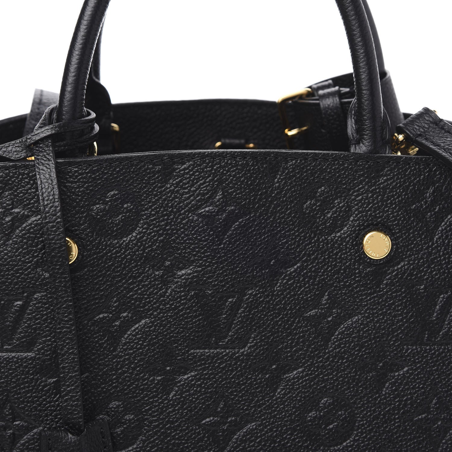 Louis Vuitton Empreinte Montaigne BB Black 9 of 10