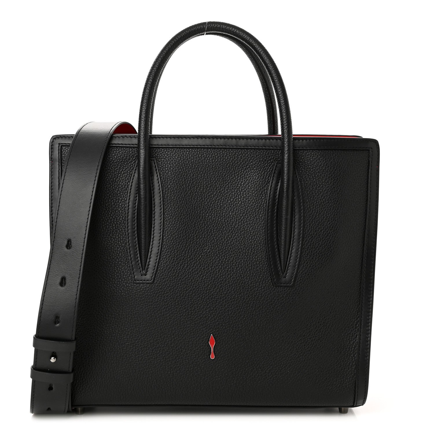 Christian Louboutin Calfskin Medium Paloma Black 1 of 10