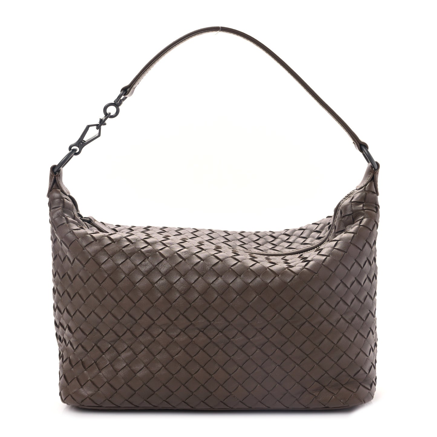 Nappa Intrecciato Small Shoulder Bag Shadow