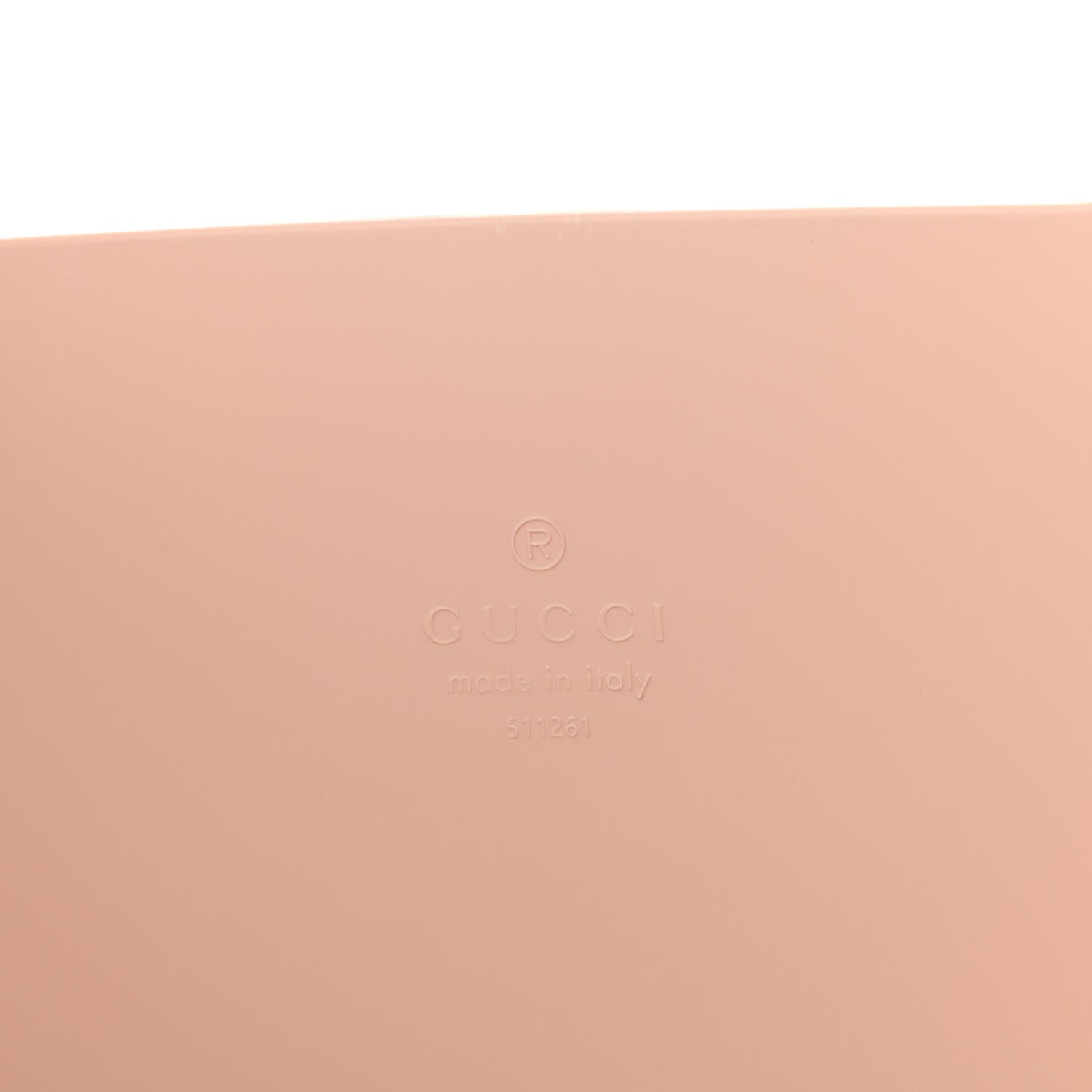 Gucci Rubber Oversized Logo Tote Rosa 6 of 9