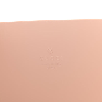 Gucci Rubber Oversized Logo Tote Rosa 6 of 9