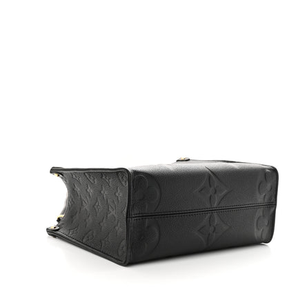 Louis Vuitton Empreinte Monogram Giant Onthego PM Black 4 of 10