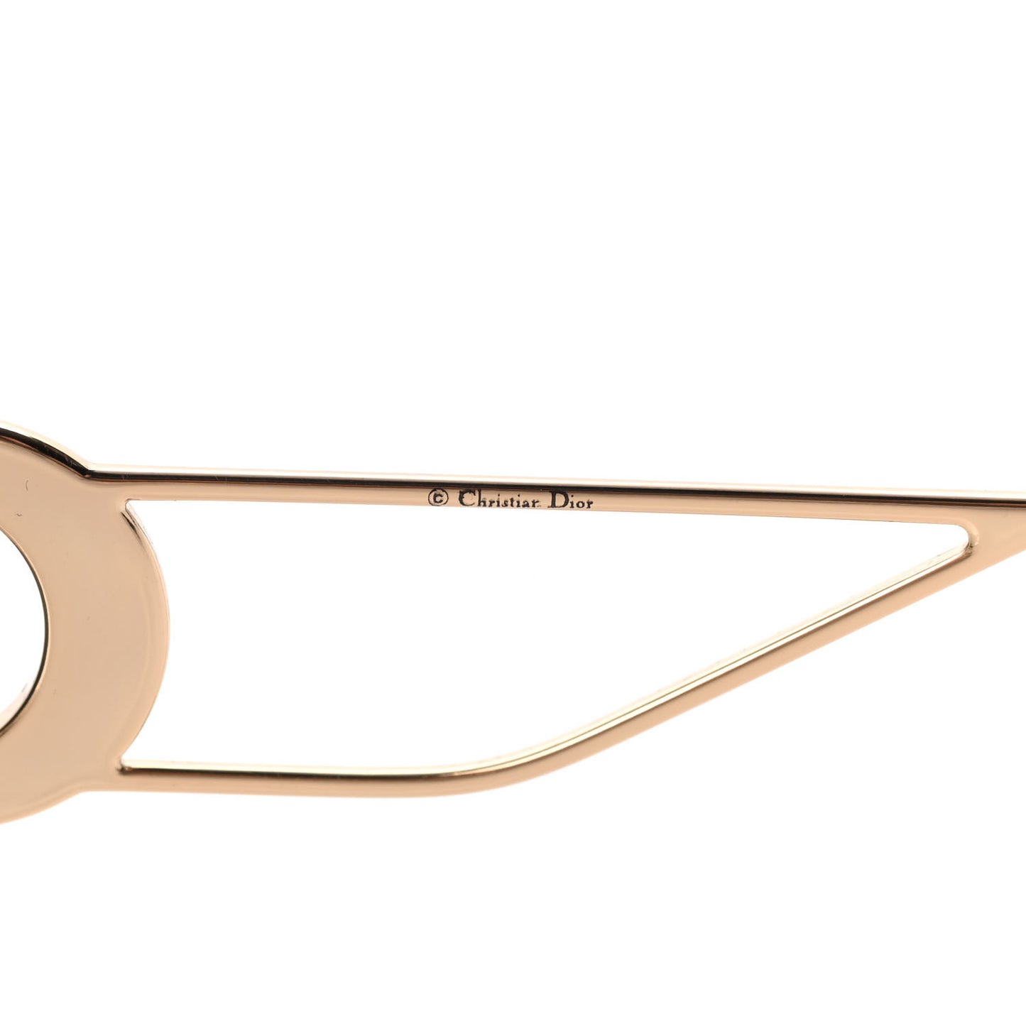 Square 30 Montaigne Sunglasses White