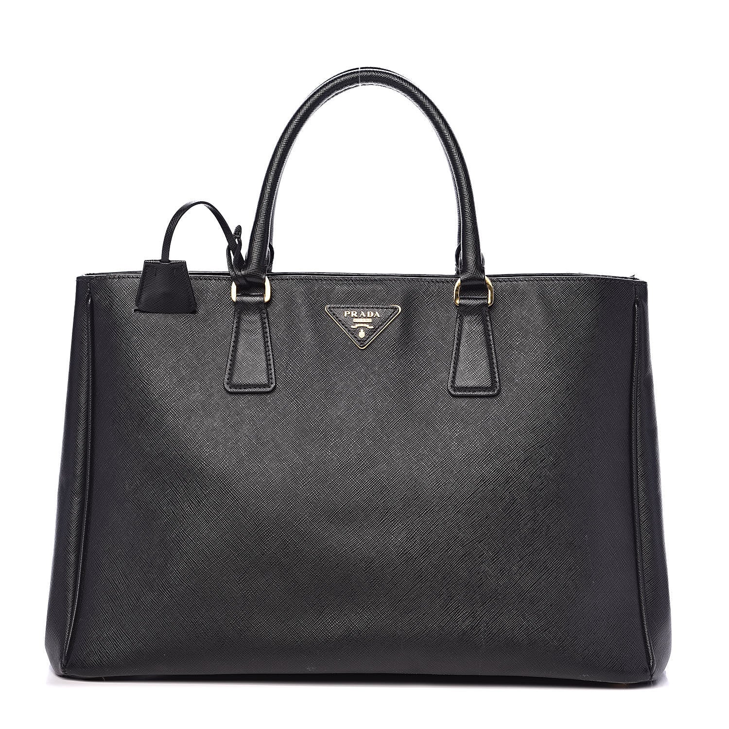 Prada Saffiano Lux Large Tote Black 1 of 15