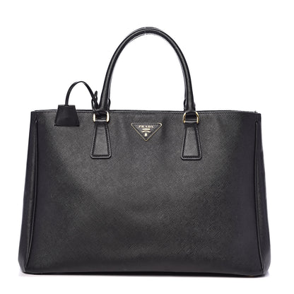 Prada Saffiano Lux Large Tote Black 1 of 15