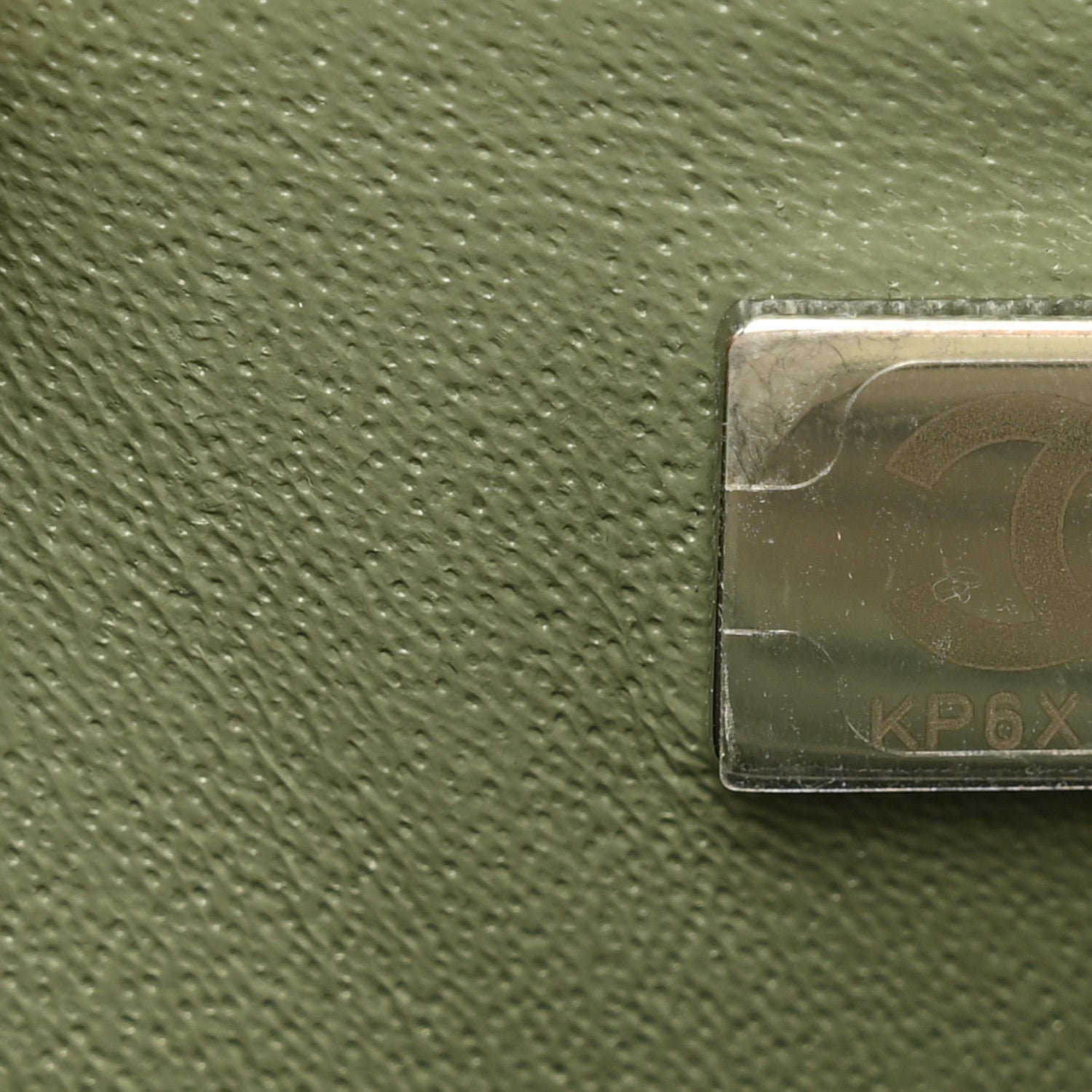 Chanel Lambskin Quilted Mini Rectangular Flap Green 8 of 10