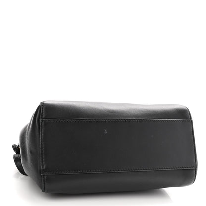 Fendi Nappa Mini Peekaboo Iconic Satchel Black 4 of 9