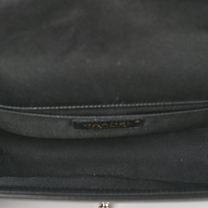 Chanel Lambskin Quilted Medium Boy Flap Black 5 of 11