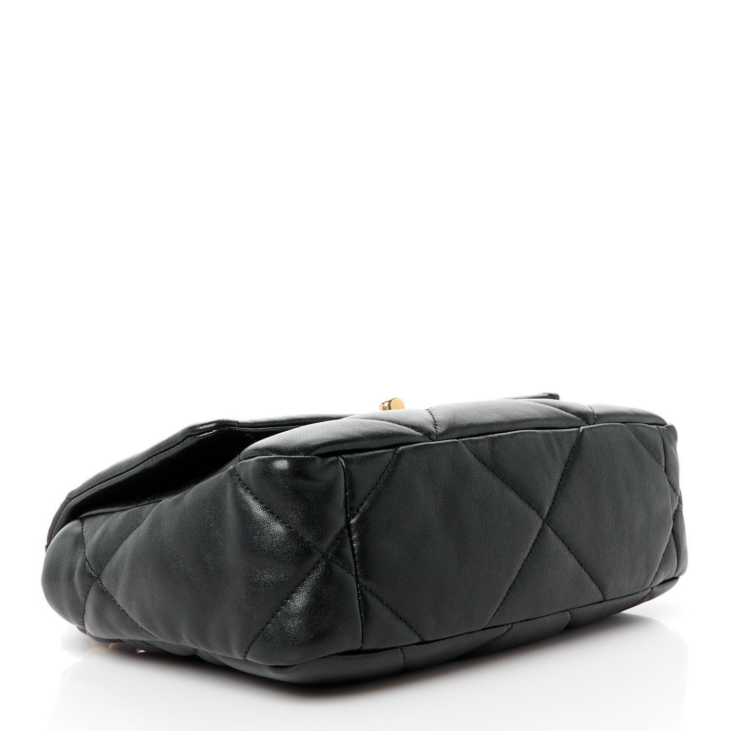 Chanel Lambskin Quilted Medium Chanel 19 Flap Black 4 of 12