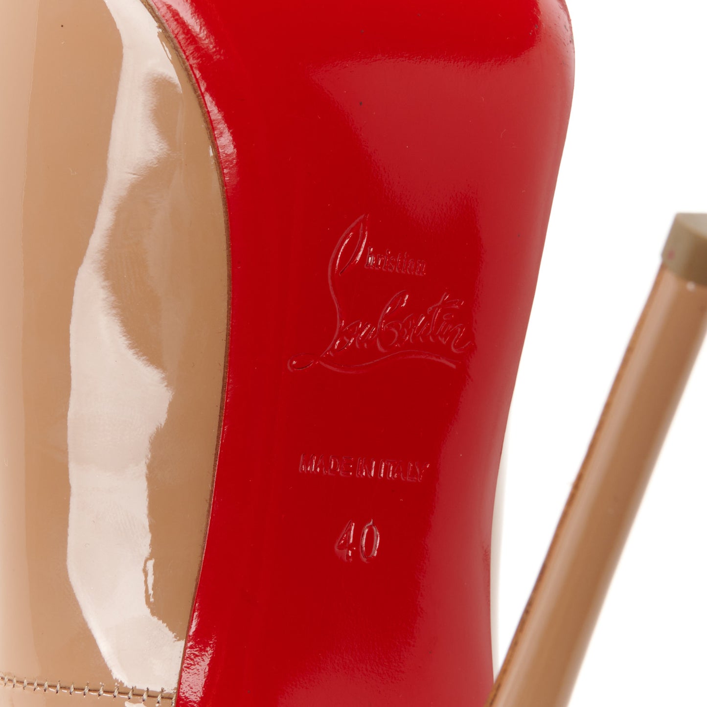 Patent So Kate 130 Pumps 40 Nude