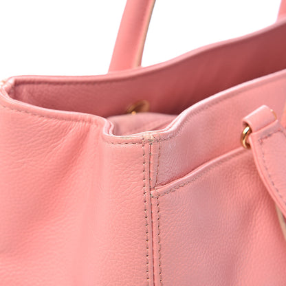 Chanel Calfskin Cerf Shopper Tote Pink 12 of 23