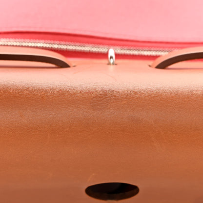 Hermes Vache Hunter Toile Herbag Zip 31 PM Rose Jaipur 13 of 14
